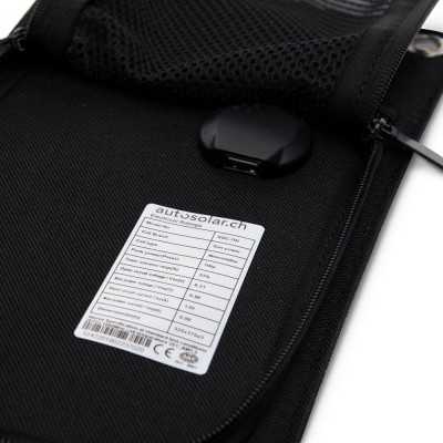 Solar panels: Foldable, efficient, 6W with USB connection - AutoSolar.ch