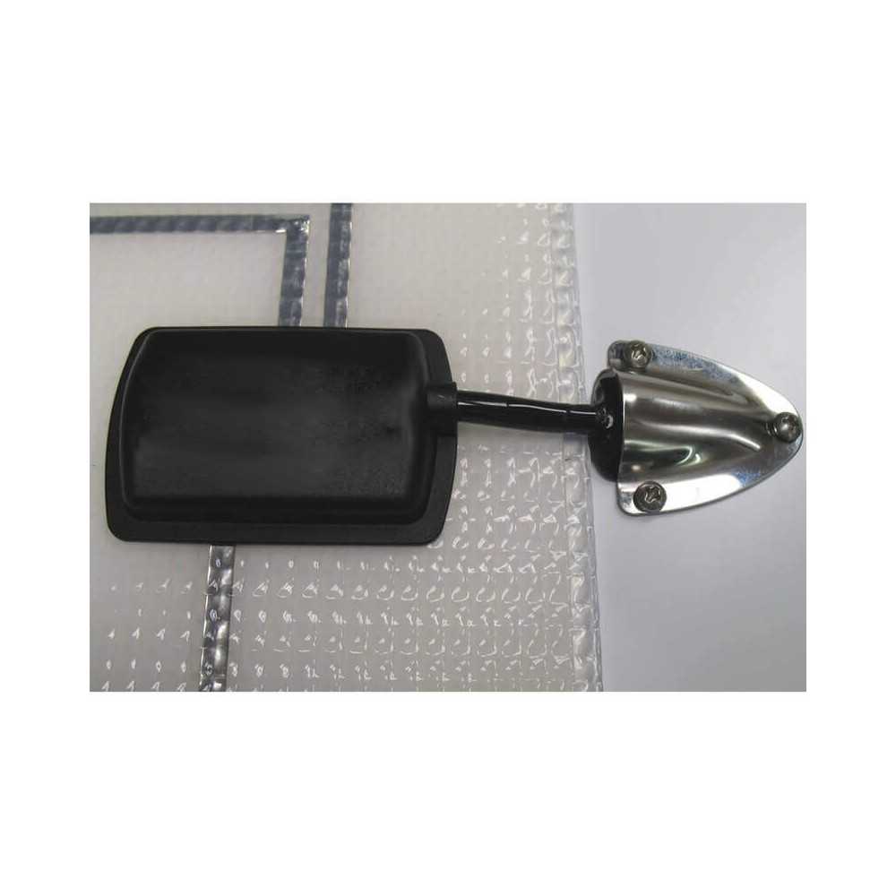 Traversée de toiture en acier inoxydable pour câbles solaires - simple