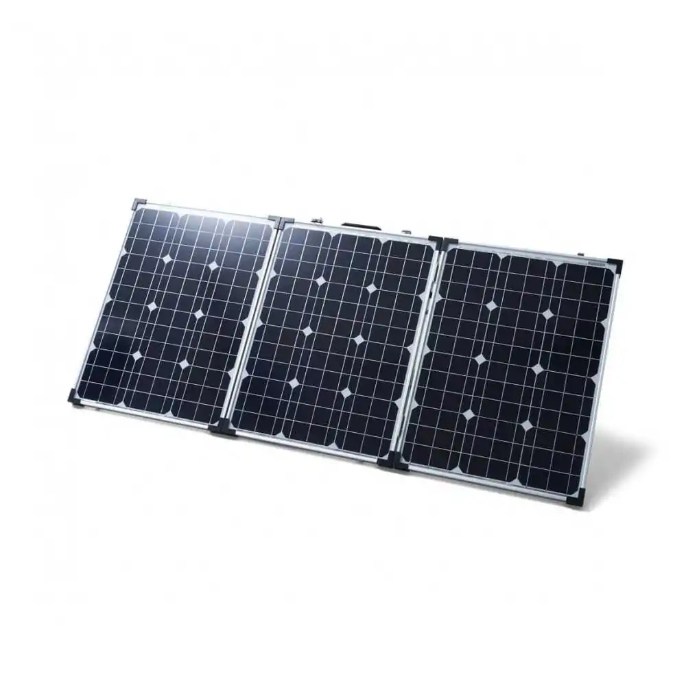 Boîtier solaire monocristallin 150 W avec contrôleur de charge MPPT 10 A