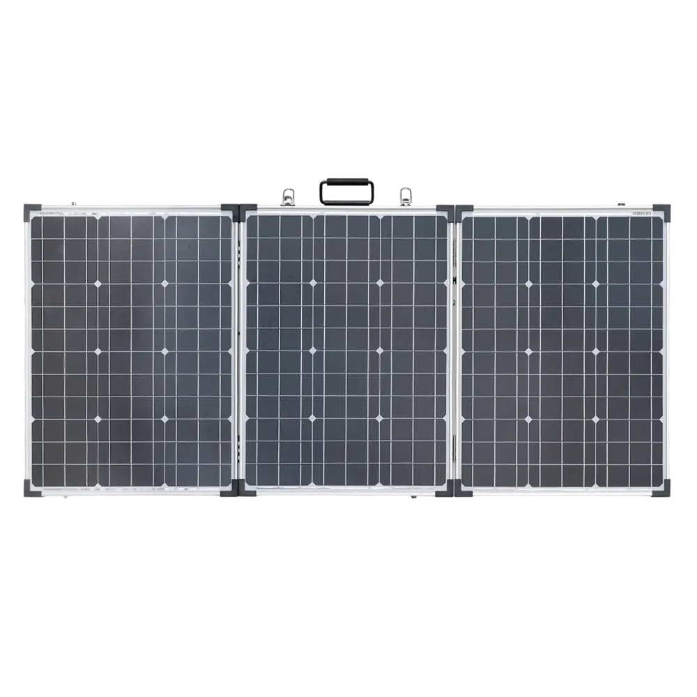 Boîtier solaire monocristallin 150 W avec contrôleur de charge MPPT 10 A