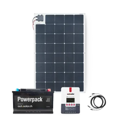 Solarset 145W flexibel & 120Ah Lithium – Aus dem Kinofilm «Immer Weiter» | AutoSolar AG"