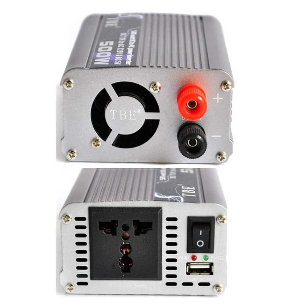 500 Watt Wechselrichter - 12V zu 230V - AutoSolar.ch