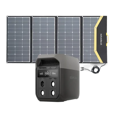 EcoFlow Delta 3 + 260W Solar Suitcase | Buy Power Station in Switzerland
