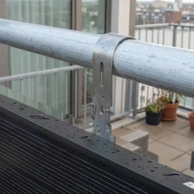 Fixation Solaire Balcon – Support à Crochet | AutoSolar