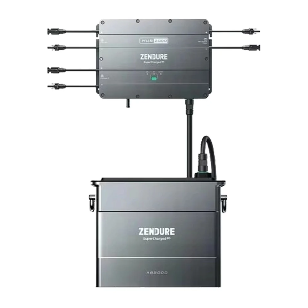 Balcony solar power system Pro 670-watt solar panel set with Zendure storage
