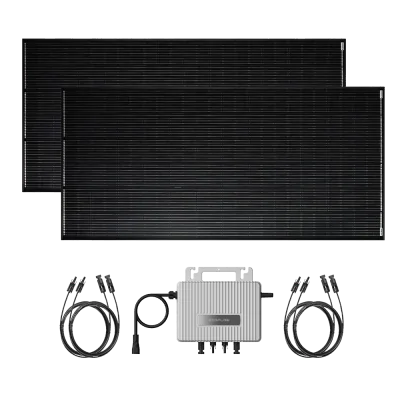 Ultra 800 W balcony solar power system – 2x SOLTURA 400 PRO + EcoFlow STREAM
