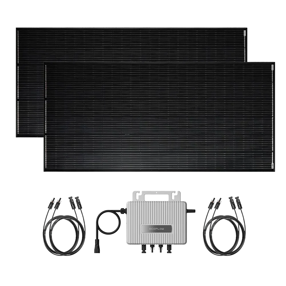Balkonkraftwerk-Set 800 W | SOLTURA 400 PRO + EcoFlow STREAM | AutoSolar
