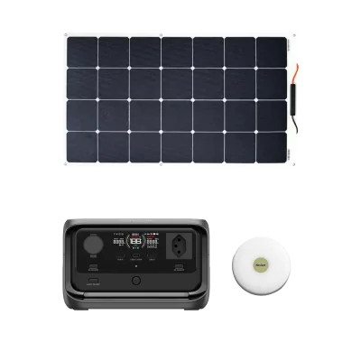 Notstrom-Set mit Solarpanel & Powerstation kaufen