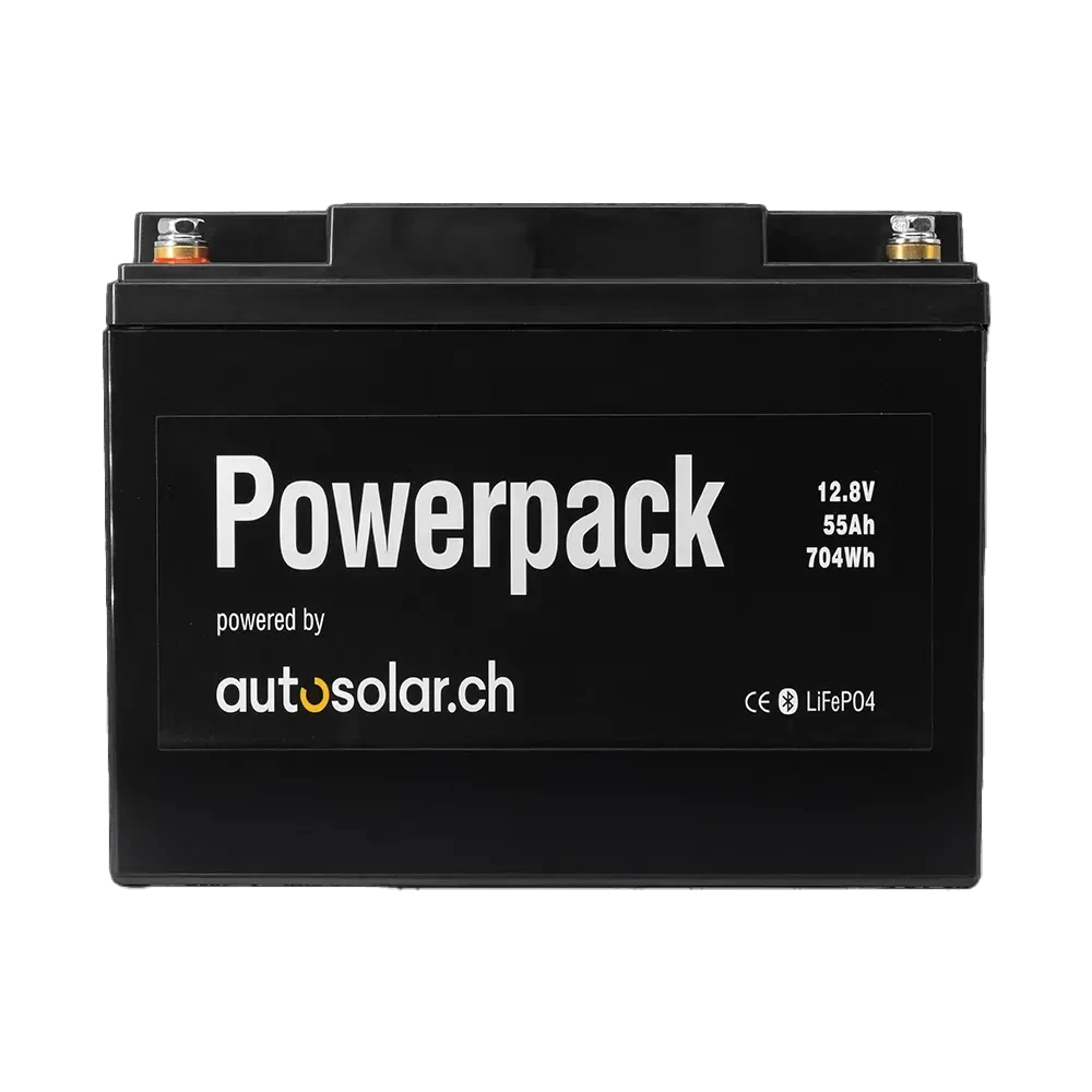 Complete 160W solar system, 55Ah lithium battery & 600W inverter