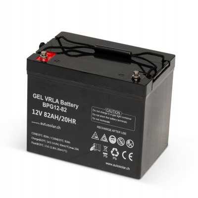 GEL-Batterien mit langer Lebensdauer, Deep-Cycle + Entladungstiefe.