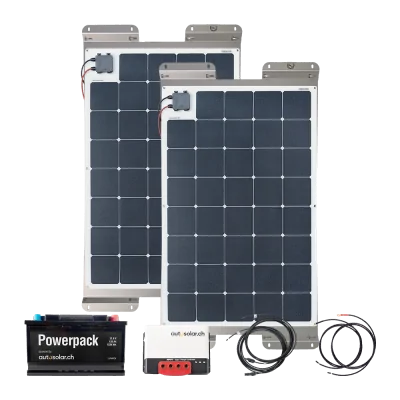 copy of VW California solar system kit without adhesive – 290W with LiFePo battery for temperatures down to -40 °C