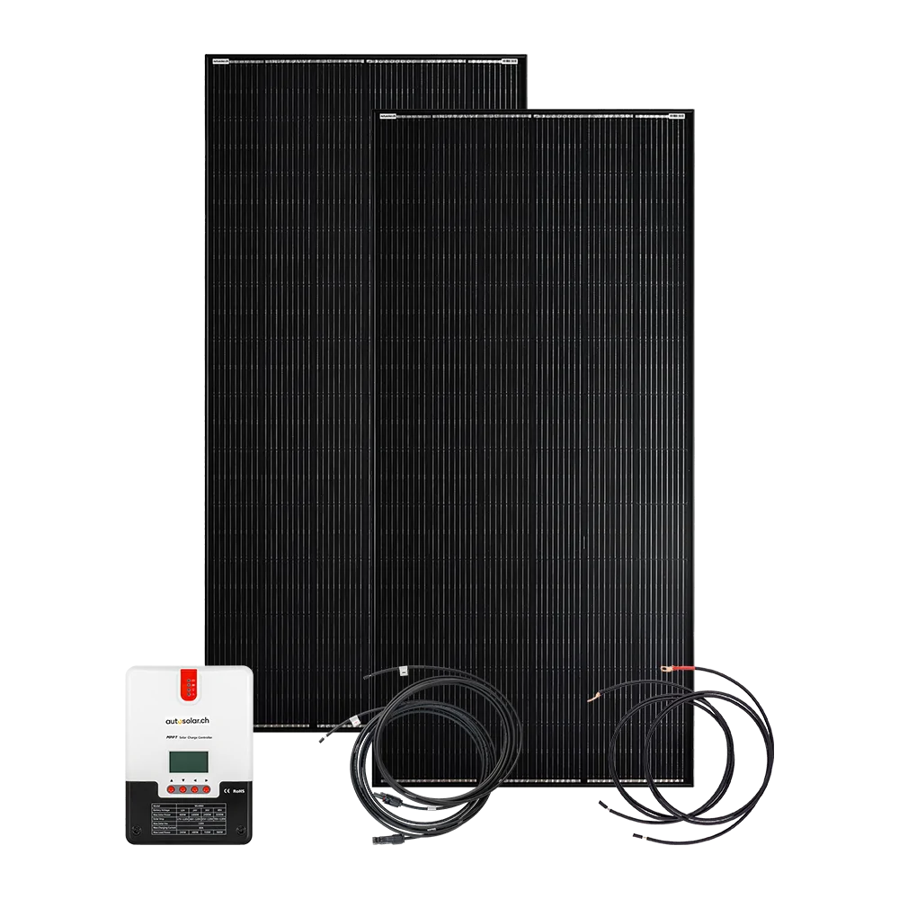 Solarset 800W mit 60A MPPT Laderegler für Camper kaufen | AutoSolar