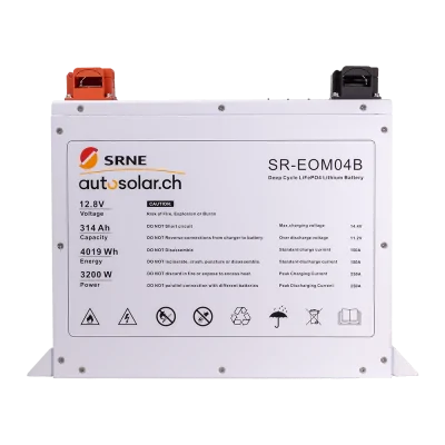 Battery 12V 314Ah LiFePO4 | AutoSolar