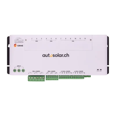 12V Verteilerbox 120A mit Bluetooth & Sicherungen | AutoSolar