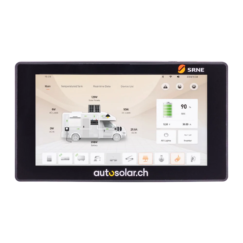 Display 7 Zoll für DB-12/CU2 Camper-Bordcomputer