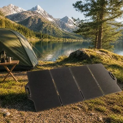 400W Folding Solar Suitcase with HPBC Cells | AutoSolar