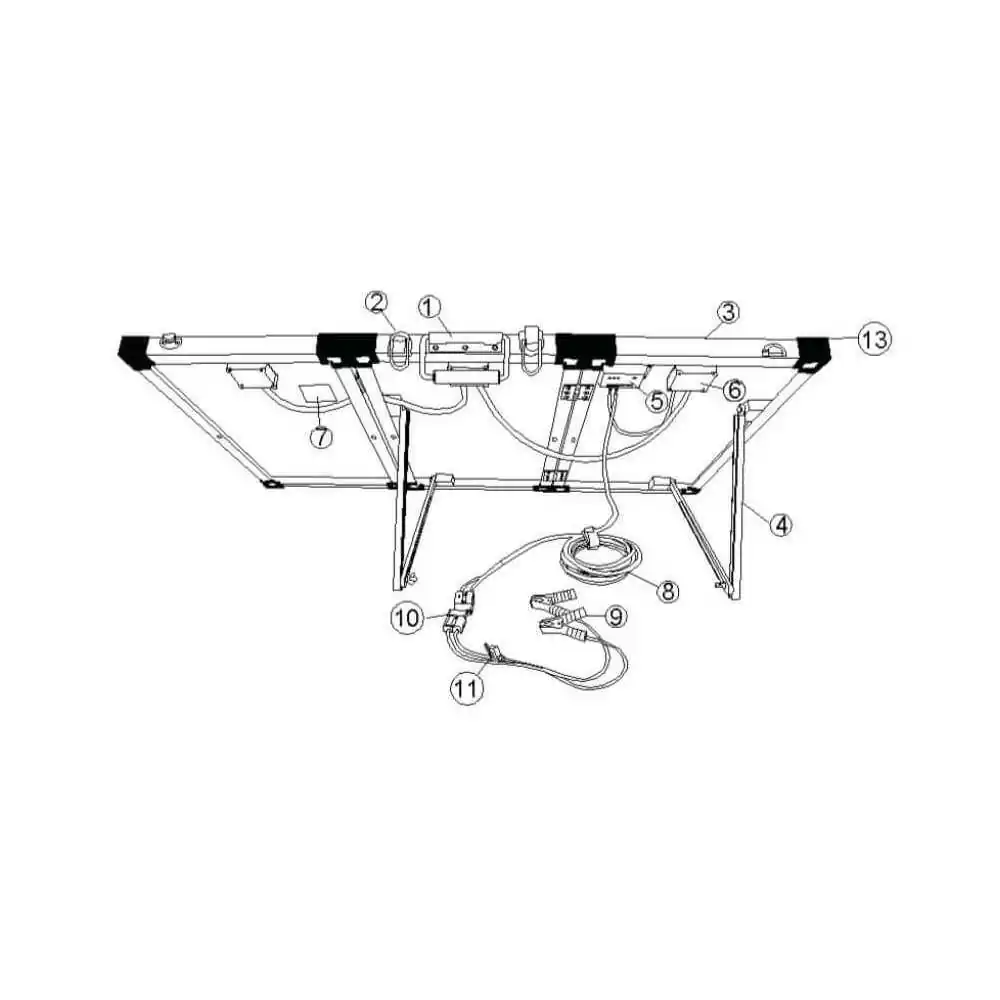 Solarset 150W Solarkoffer monokristallin mit 10A MPPT Laderegler