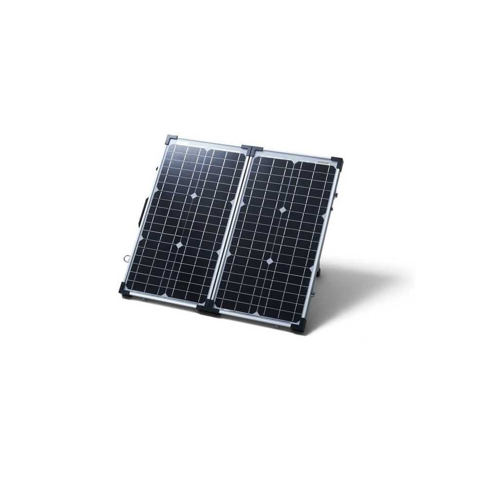 Valise solaire MONO 60W avec contrôleur de charge et câble