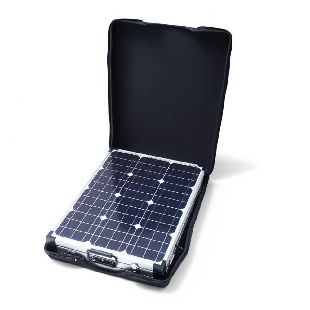 60W Solarkoffer MONO mit Laderegler und Kabel