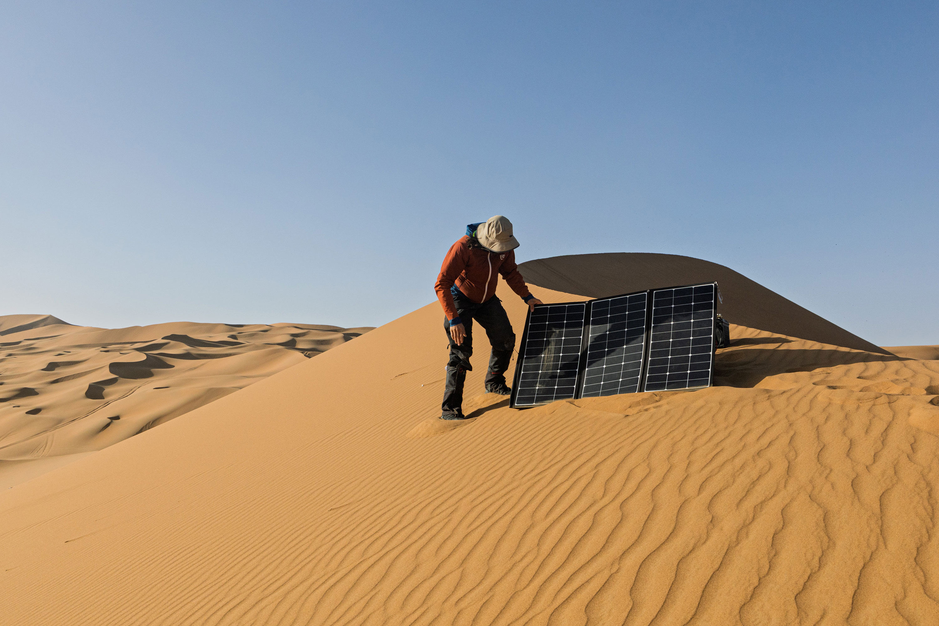 Mit Solar durch die Wüste